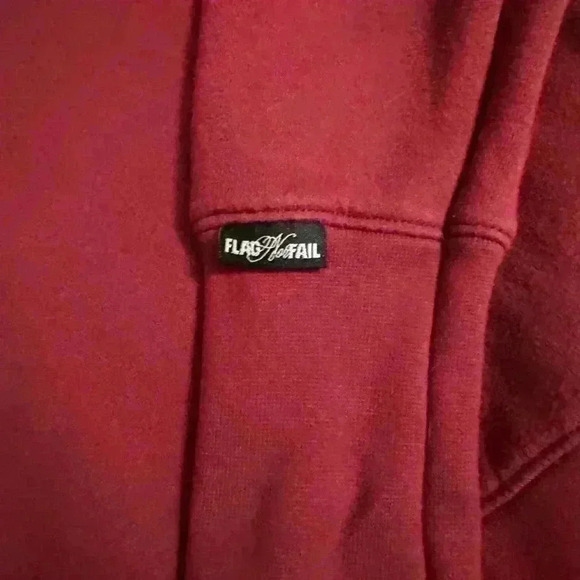 Flag Nor Fail FNF red l/s sweatshirt - Picture 6 of 6